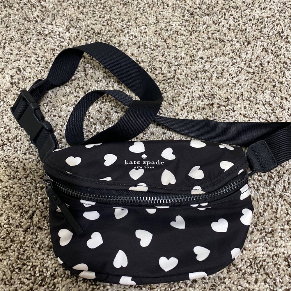 Kate Spade small hearts fanny pack belt bag
